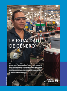 La igualdad de género