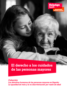El derecho a los cuidados de las personas mayores