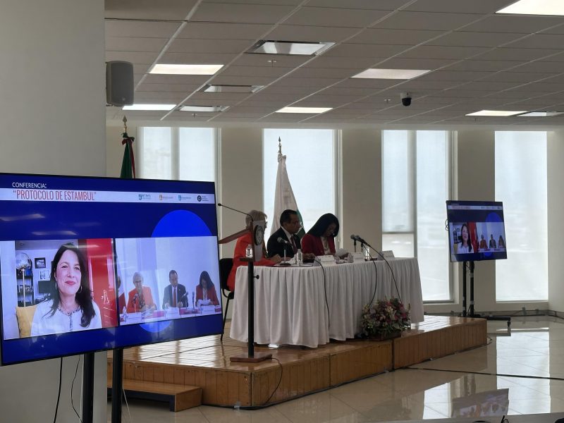 Conferencia Protocolo de Estambul PJCDMX
